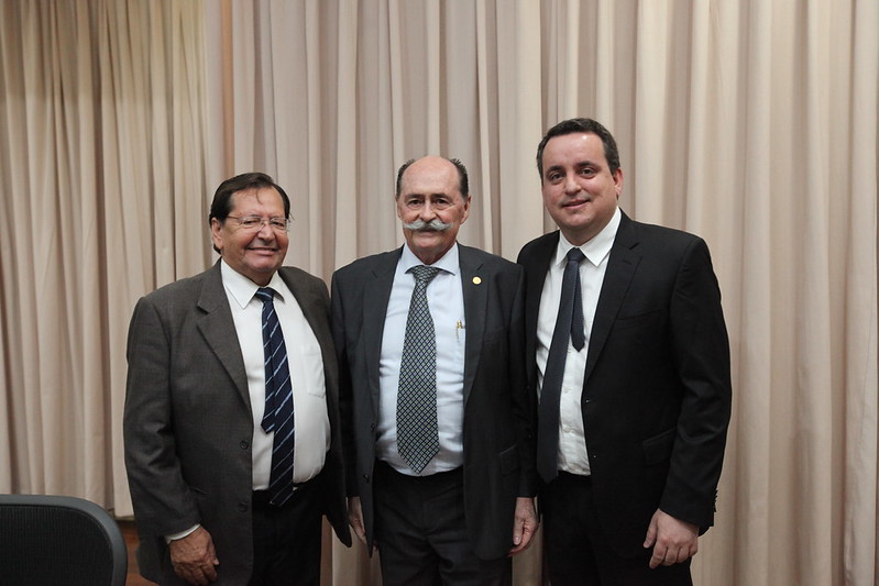 Tomé Cesar Rabelo, Salomão Rodrigues Filho e Estevam Rivello Alves.